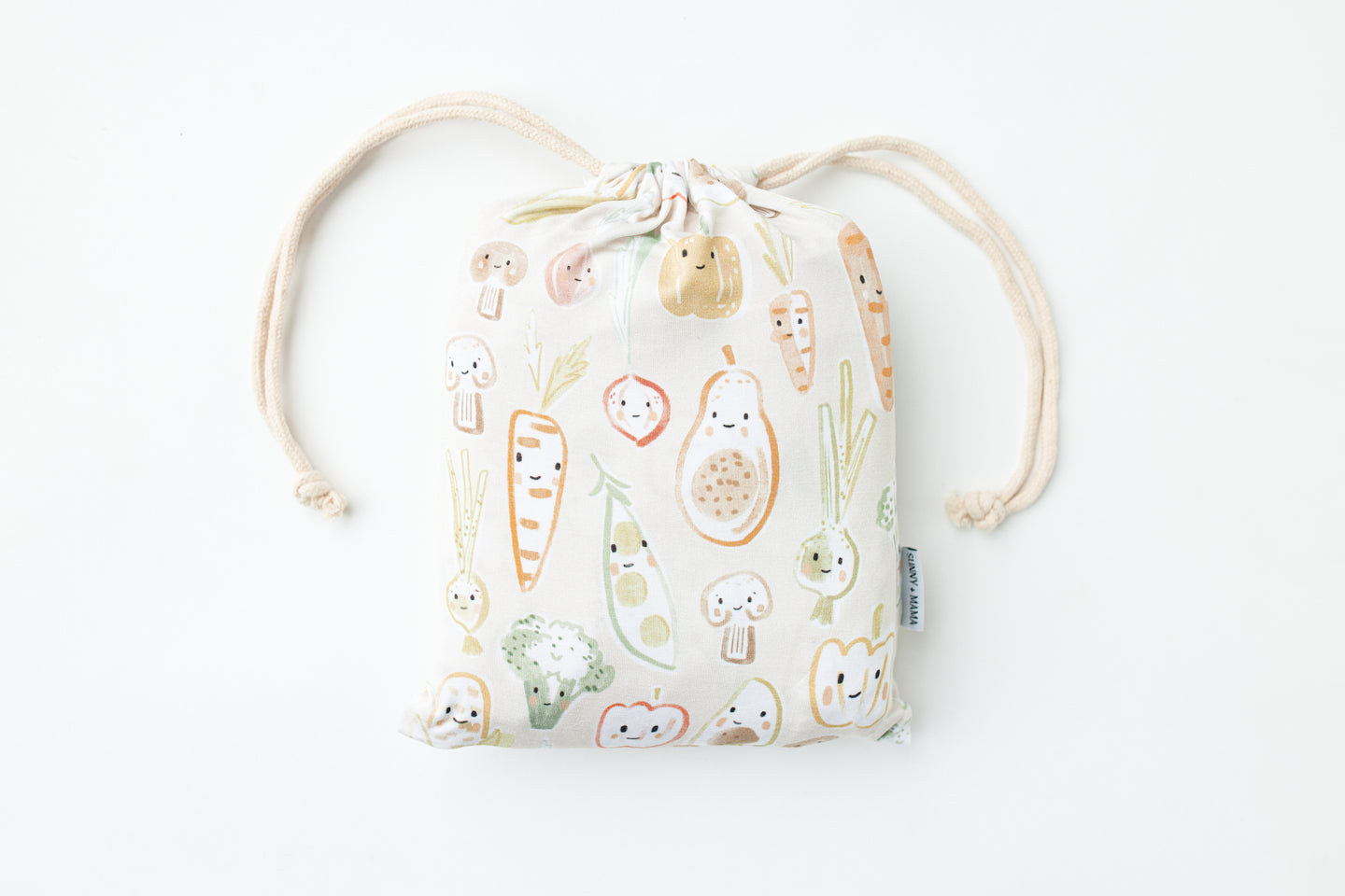 Vegetable Soiree Bamboo Crib Sheet